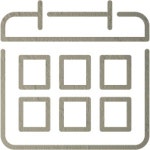 Concrete calendar 7 icon - Free concrete calendar icons - Concrete icon set