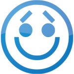 Web 2 blue 2 emoticon 18 icon - Free web 2 blue 2 emoticon icons - Web 2 blue 2 icon set