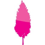 Web 2 deep pink tree 3 icon - Free web 2 deep pink tree icons - Web 2 deep pink icon set