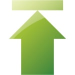 Web 2 green arrow 169 icon - Free web 2 green arrow icons - Web 2 green icon set