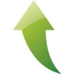 Web 2 green arrow 178 icon - Free web 2 green arrow icons - Web 2 green icon set
