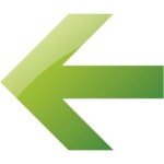 Web 2 green arrow 282 icon - Free web 2 green arrow icons - Web 2 green icon set