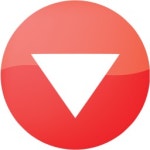 Web 2 red arrow 219 icon - Free web 2 red arrow icons - Web 2 red icon set