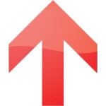 Web 2 red arrow 315 icon - Free web 2 red arrow icons - Web 2 red icon set