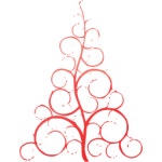 Web 2 red christmas 40 icon - Free web 2 red christmas icons - Web 2 red icon set