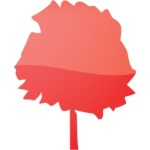 Web 2 red tree 37 icon - Free web 2 red tree icons - Web 2 red icon set