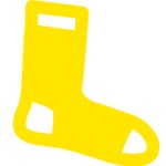 Free yellow socks icon - Download yellow socks icon