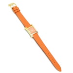머스트잇(MUSTIT) - 33253-HERMES 에르메스 오렌지 골드H아워 여성용 시계