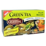 iHerb.com - 상품평 -Celestial Seasonings, Green Tea, Peach Blossom, 20 Tea Bags, 1 Tea Bag (2 g)  (Discontinued Item) 