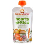 (Happy Baby), 유기농 베이비 푸드, 든든한 식사(Hearty Meals), 얌냠이(Gobble Gobble), 3단계, 4 oz (113 g)