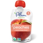 Plum Organics, 오가닉 베이비 푸드, 스테이지 1, 저스트 복숭아, 3.5 온스 (99 그램) - iHerb.com Plum Organics, 오가닉 베이비 푸드... 