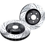 Granatelli 500060: Front & Rear Brake Rotor Kit 2010-Present Camaro SS | JEGS