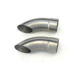 Patriot Exhaust H3815: Side Tube Turnouts Without Muffler Uncoated | JEGS