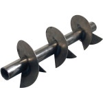 Patriot Exhaust H3844: Auger Muffler Insert 3 Tube Diameter | JEGS