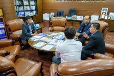 인터넷뉴스홈페이지 - 모바일웹 강남구의회 이관수 의장-도시관리공단 노조 임원진과의 간담회