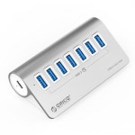 오리코 M3U7 USB3.2 7포트 알루미늄 USB허브 (무전원) : 조이젠 오리코 M3U7 USB3.2 7포트 알루미늄 USB허브 (무전원)