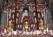 보물 제1526호 부산 범어사 목조석가여래삼존좌상 - 유형문화재 사진전 - 사진 - 문화유산채널 문화유산채널