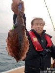(南)남해조황 - [여수해호낚시] 심해갑오징어 장원 35수 부터~ 많은 개체수 확인했네요.