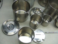  유자 707 주방 용품 업무용 대로 만든 꽃꽃이통 대로 만든 꽃꽃이통냄비 각종 (2) 비드바이 - 해외 전문 경매대행 선두주자 유자 707 주방 용품... 