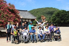 무장애 나들이 코스 당진시지체장애인 달팽이산악회 선운사 산행