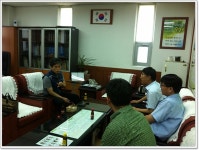 전국공무원노동조합 조합원(후원회원) 고충 상담을 위한 서둔동 주민센터 방문