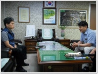 전국공무원노동조합 지성호 화성사업소장과의 논의