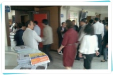 전국공무원노동조합 군포지부 공무원U 신문 아침 선전전