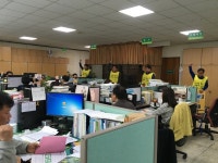 전국공무원노동조합 교육선전단 광주 북구지부 실과순회중...