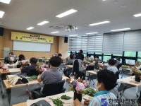 안중보건지소 치매예방교실 「두뇌건강교실 도예/원예교실」 운영