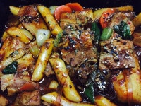 깜스키친깜스통삼겹찜후기