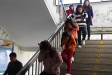  인천시 강화 하점초등학교,“ 불이야! 안전하게 대피해요!”