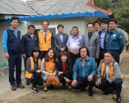 경인투데이뉴스 이천시 SK하이이엔지(주), 청록회봉사단  참석한 가운데 현판식