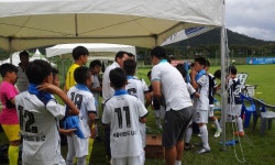  경주시 불국동 체육회, 화랑대기 유소년 축구대회 숙소 격려 방문