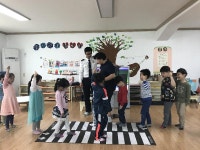 속초경찰서, 새싹유치원 보행안전교육 실시