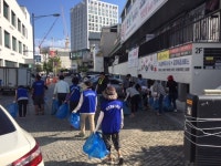 김포시, 금빛수로 상가 일대 집중청소 실시