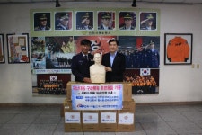  한국서부발전(주) 서인천발전본부 서부 의용소방대에 구급활동 훈련용품 기증