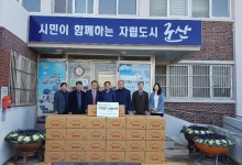  군산시 옥산면 지역 교회연합회, 따뜻한 온정 손길 펼쳐