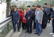 장덕천 부천시장, 시민 건의사항 해결 위해 현장 방문