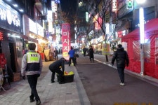  부천시, 상동 고려호텔 주변 불법광고물 정비