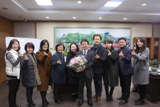  수원시 권선구, 권선여성합창단과의 간담회