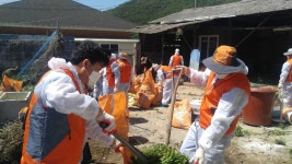  경산시, 장애인가구 사랑나눔 청소봉사