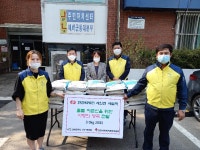 경인투데이뉴스 한전KPS(주) 서인천사업처 연희동  행정복지센터(동장 김상이)10kg 20포를 (동장 김상이)에게 전달