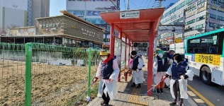 경인투데이뉴스 수원시 영통구, 망포1동 자율방역대 활동 START!