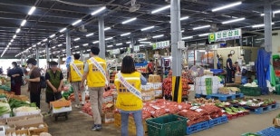 경인투데이뉴스 안산농수산물도매시장, 코로나19 방역 상시 점검체계 운영