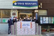 경인투데이뉴스 서구 가좌4동 지역사회보장협의체, 독거어르신에 ‘사랑의 김장김치’ 전달
