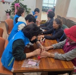 누리봄봉사회, 안산시 일동 구룡경로당에서 떡만둣국 나눔 행사... 누리봄봉사회, 안산시 일동 구룡경로당에서 떡만둣국 나눔 행사