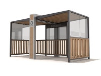 쓰레기분리수거장(DNRS-220) [라펜트 조경소재]