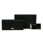 WIZWID:위즈위드 - [s.t. dupont:생 듀퐁][에스티듀퐁] 가죽 170014 Black 장지갑 WIZWID