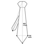 LUXBOY [럭스보이] 아이필러브 GV65LS J1482 3 실크 넥타이