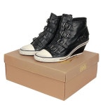 GENIAL 웨지힐 스니커즈 340004 BLACK [ASS310] - 사는 게 즐겁다! 롯데닷컴